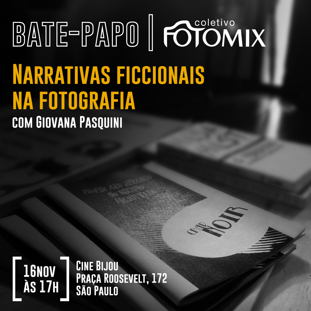 Bate-papo no Cine Bijou - Narrativas ficcionais na fotografia, com Giovana Pasquini, do Coletivo Fotomix - 2019
